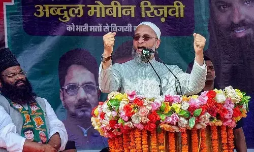 ಉವೈಸಿ ರ‍್ಯಾಲಿಯಲ್ಲಿ ಪಾಕಿಸ್ತಾನ ಪರ ಘೋಷಣೆ ಆರೋಪ; ಎಐಎಂಐಎಂ ಅಭ್ಯರ್ಥಿ, ಇತರರ ವಿರುದ್ಧ ಎಫ್‌ಐಆರ್ ದಾಖಲು