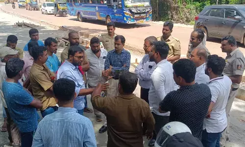 ಕಾನ ಬಾಳ ಚತುಷ್ಪಥ ರಸ್ತೆ ಕಾಮಗಾರಿಯಲ್ಲಿ ಭ್ರಷ್ಟಾಚಾರ ಆರೋಪ: ತನಿಖೆಗೆ ಡಿವೈಎಫ್ಐ ಒತ್ತಾಯ