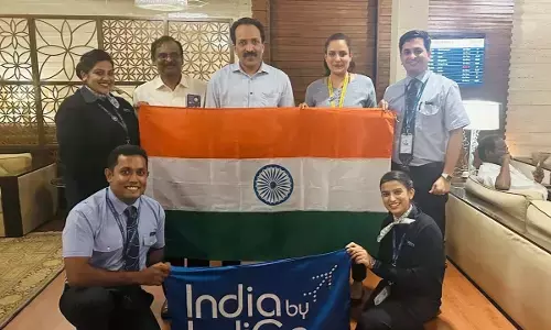 ಇಸ್ರೋ ಮುಖ್ಯಸ್ಥರಿಗೆ ಇಂಡಿಗೋ ಸಿಬ್ಬಂದಿಗಳಿಂದ ವಿಶೇಷ ಸ್ವಾಗತ; ವಿಡಿಯೋ ವೈರಲ್