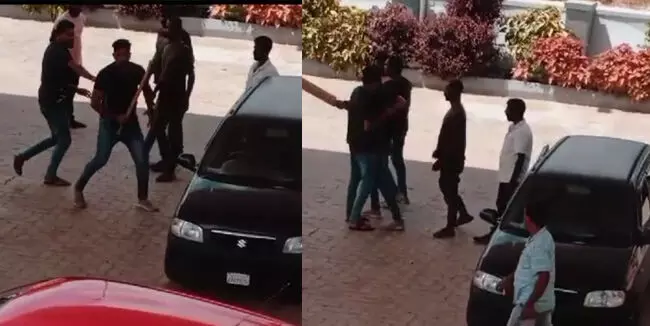 ಮೂಡಿಗೆರೆ | ಪೆಟ್ರೋಲ್ ಹಾಕುವ ವಿಚಾರಕ್ಕೆ ಸಿಬ್ಬಂದಿಯೊಂದಿಗೆ ವಾಗ್ವಾದ; ದಲಿತ ಯುವಕನಿಗೆ ಗಂಭೀರ ಹಲ್ಲೆ: ಪ್ರಕರಣ ದಾಖಲು