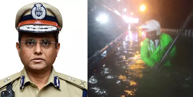 ಮೇಲ್ಸೇತುವೆ ಕೆಳಗೆ ನಿಂತ ಮಳೆ ನೀರು ತೆರವುಗೊಳಿಸಿದ ಕಾನ್ಸ್ಟೇಬಲ್: ಪೊಲೀಸ್ ಕಮಿಷನರ್ ಬಿ.ದಯಾನಂದ ಶ್ಲಾಘನೆ ಮೇಲ್ಸೇತುವೆ ಕೆಳಗೆ ನಿಂತ ಮಳೆ ನೀರು ತೆರವುಗೊಳಿಸಿದ ಕಾನ್ಸ್ಟೇಬಲ್: ಪೊಲೀಸ್ ಕಮಿಷನರ್ ಬಿ.ದಯಾನಂದ ಶ್ಲಾಘನೆ