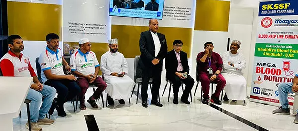 SKSSF ಕರ್ನಾಟಕ ಅಬುಧಾಬಿ, ಬ್ಲಡ್ ಹೆಲ್ಪ್ ಲೈನ್ ಕರ್ನಾಟಕ ಆಶ್ರಯದಲ್ಲಿ ರಕ್ತದಾನ ಶಿಬಿರ SKSSF ಕರ್ನಾಟಕ ಅಬುಧಾಬಿ, ಬ್ಲಡ್ ಹೆಲ್ಪ್ ಲೈನ್ ಕರ್ನಾಟಕ ಆಶ್ರಯದಲ್ಲಿ ರಕ್ತದಾನ ಶಿಬಿರ