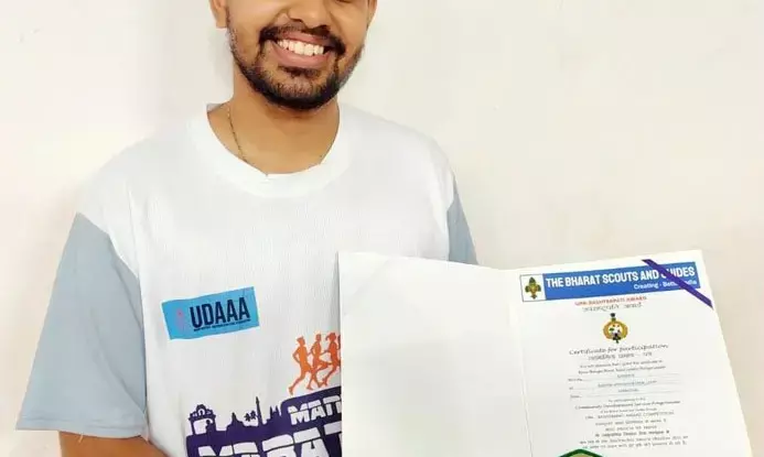 ಸುಶಾಂತ್ ಕೆರಮಠಗೆ ಉಪರಾಷ್ಟ್ರಪತಿಯಿಂದ ಪ್ರಶಸ್ತಿ ಪತ್ರದ ಮಾನ್ಯತೆ