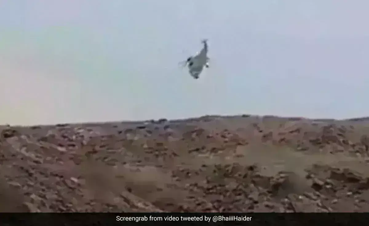 ಪಾಕ್ ನೌಕಾಪಡೆಯ ಹೆಲಿಕಾಪ್ಟರ್ ಪತನ; ಮೂವರು ಮೃತ್ಯು