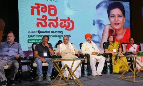 ಗಾಂಧಿಯನ್ನು ಕೊಂದ ಮನಸ್ಥಿತಿಯೇ ಗೌರಿಲಂಕೇಶ್, ಎಂ.ಎಂ.ಕಲ್ಬುರ್ಗಿಯವರನ್ನೂ ಕೊಂದಿದೆ: ಮುಖ್ಯಮಂತ್ರಿ ಸಿದ್ದರಾಮಯ್ಯ