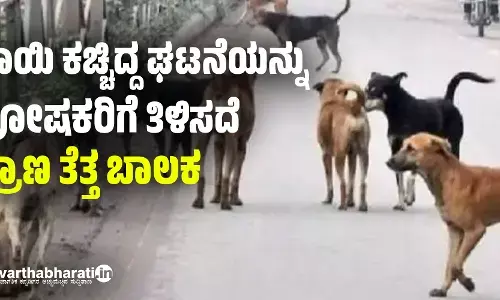 ನಾಯಿ ಕಚ್ಚಿದ್ದ ಘಟನೆಯನ್ನು ಪೋಷಕರಿಗೆ ತಿಳಿಸದೆ ಪ್ರಾಣ ತೆತ್ತ ಬಾಲಕ