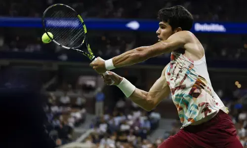 ಯು.ಎಸ್. ಓಪನ್: ಅಲ್ಕರಾಝ್ ಸೆಮಿಫೈನಲ್‌ಗೆ ಲಗ್ಗೆ