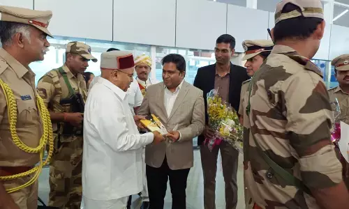 ಮಂಗಳೂರಿಗೆ ಆಗಮಿಸಿದ ರಾಜ್ಯಪಾಲ ಥಾವರ್ ಚಂದ್ ಗೆಹ್ಲೋಟ್