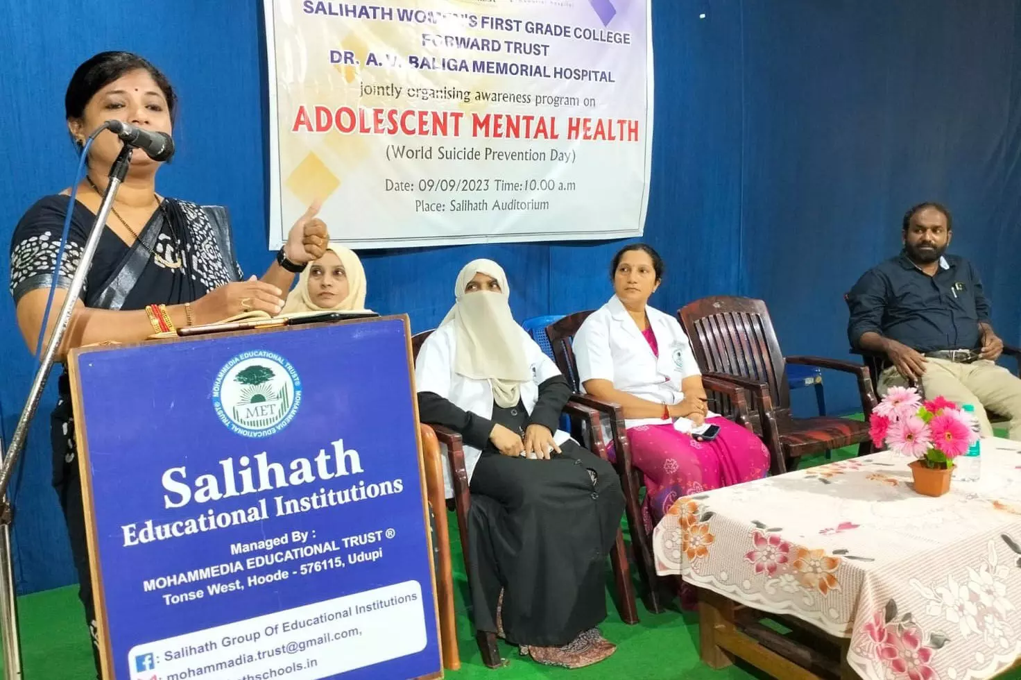 ಹದಿಹರೆಯರ ಮಾನಸಿಕ ಆರೋಗ್ಯ ಕುರಿತು ಉಪನ್ಯಾಸ ಹದಿಹರೆಯರ ಮಾನಸಿಕ ಆರೋಗ್ಯ ಕುರಿತು ಉಪನ್ಯಾಸ