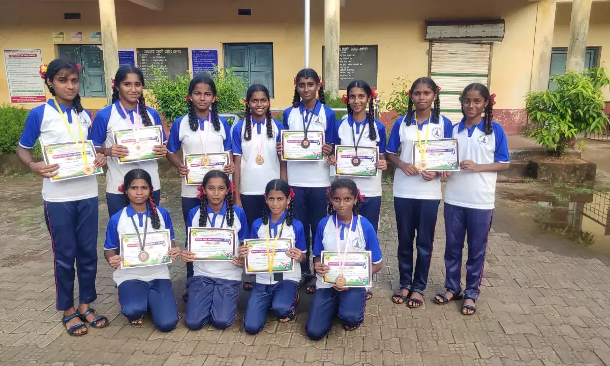ಜಿಲ್ಲಾ ಮಟ್ಟದ ದಸರಾ ಕ್ರೀಡಾಕೂಟಕ್ಕೆ ತೆಂಗಿನಗುಂಡಿ ಶಾಲೆಯ ವಿದ್ಯಾರ್ಥಿಗಳು ಆಯ್ಕೆ