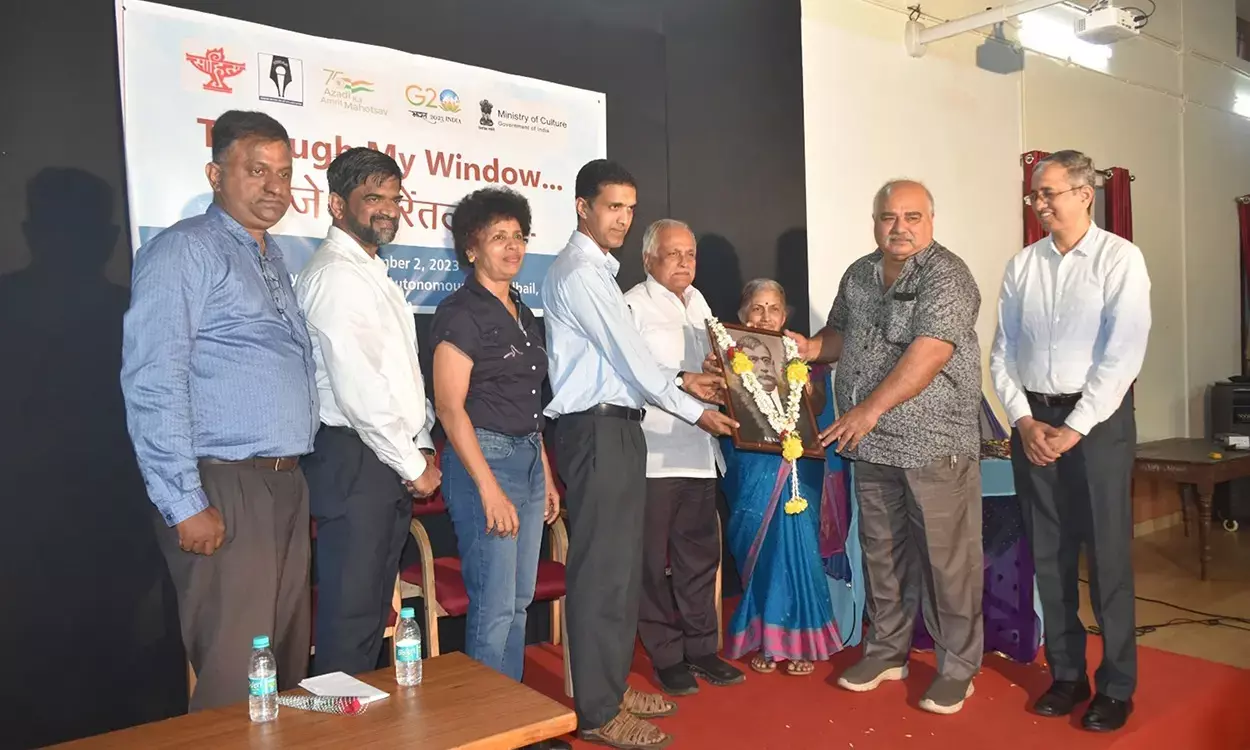 ಬರವಣಿಗೆಗೆ ನನ್ನಜ್ಜ ಕಣ್ಣಪ್ಪ ಪ್ರೇರಣೆ : ಶ್ಯಾಮಲಾ ಮಾಧವ