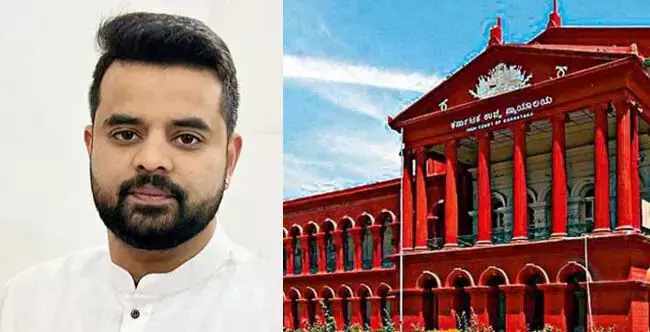 ಸಂಸದ ಸ್ಥಾನ ಅಸಿಂಧು: ಮಧ್ಯಂತರ ತಡೆ ಕೋರಿ ಪ್ರಜ್ವಲ್ ರೇವಣ್ಣ ಸಲ್ಲಿಸಿದ ಅರ್ಜಿ ವಜಾ ಸಂಸದ ಸ್ಥಾನ ಅಸಿಂಧು: ಮಧ್ಯಂತರ ತಡೆ ಕೋರಿ ಪ್ರಜ್ವಲ್ ರೇವಣ್ಣ ಸಲ್ಲಿಸಿದ ಅರ್ಜಿ ವಜಾ