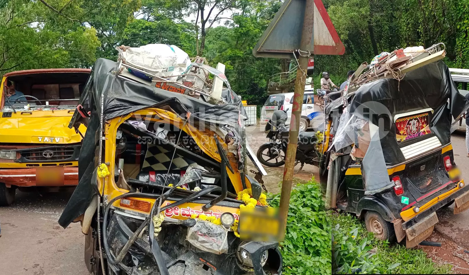 ಬೆಳ್ತಂಗಡಿ: ಆಟೋ ರಿಕ್ಷಾಗೆ ಲಾರಿ ಢಿಕ್ಕಿ; ಮೂವರಿಗೆ ಗಾಯ ಬೆಳ್ತಂಗಡಿ: ಆಟೋ ರಿಕ್ಷಾಗೆ ಲಾರಿ ಢಿಕ್ಕಿ; ಮೂವರಿಗೆ ಗಾಯ