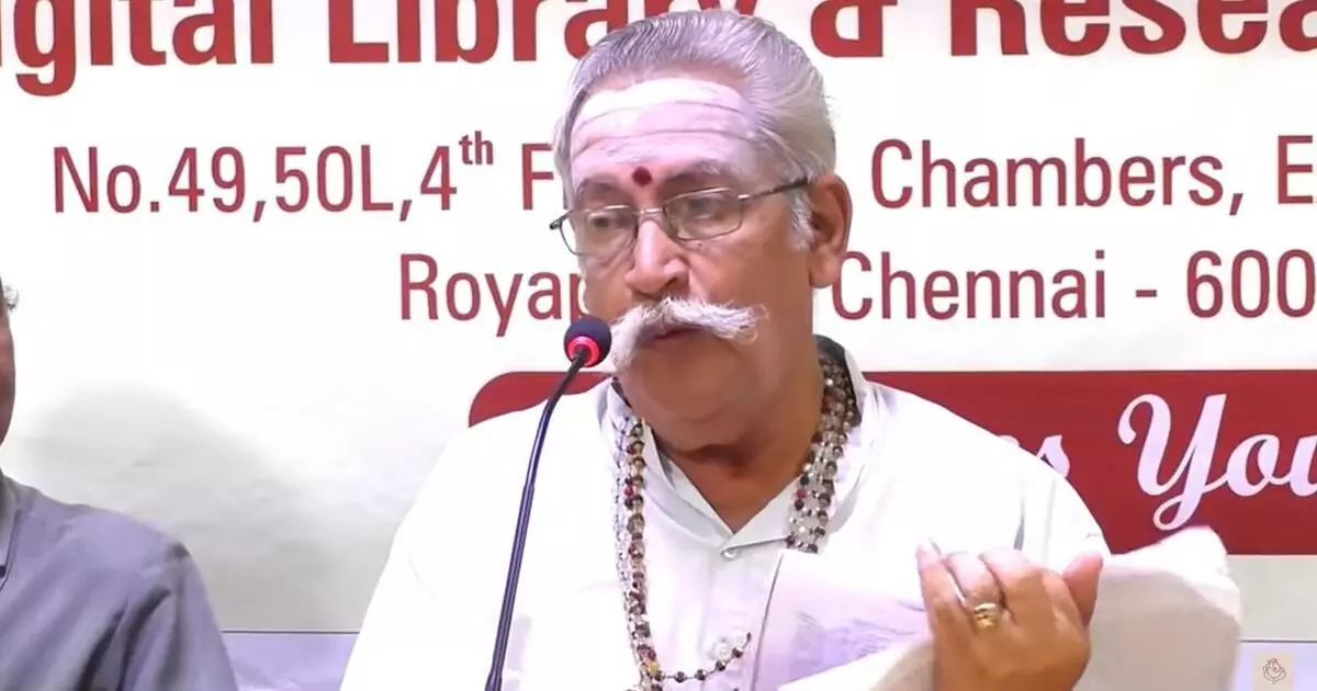 ಅಂಬೇಡ್ಕರ್ ಕುರಿತು ಮಾನಹಾನಿಕರ ಹೇಳಿಕೆ; ವಿಶ್ವ ಹಿಂದೂ ಪರಿಷತ್ ನ ಮಾಜಿ ನಾಯಕನ ಬಂಧನ ಅಂಬೇಡ್ಕರ್ ಕುರಿತು ಮಾನಹಾನಿಕರ ಹೇಳಿಕೆ; ವಿಶ್ವ ಹಿಂದೂ ಪರಿಷತ್ ನ ಮಾಜಿ ನಾಯಕನ ಬಂಧನ