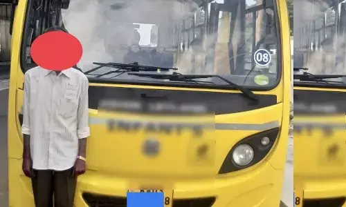 ಬೆಂಗಳೂರು– ಮೈಸೂರು ಹೆದ್ದಾರಿಯಲ್ಲಿ ವಿರುದ್ಧ ದಿಕ್ಕಿನಲ್ಲಿ ಶಾಲಾ ವಾಹನ ಚಲಾಯಿಸಿದ್ದ ಚಾಲಕನ ಬಂಧನ