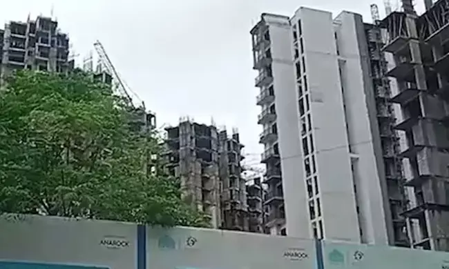 ನಿರ್ಮಾಣ ಹಂತದಲ್ಲಿರುವ ಕಟ್ಟಡದಲ್ಲಿನ ಲಿಫ್ಟ್ ಕುಸಿತ; 4 ಮಂದಿ ಮೃತ್ಯು