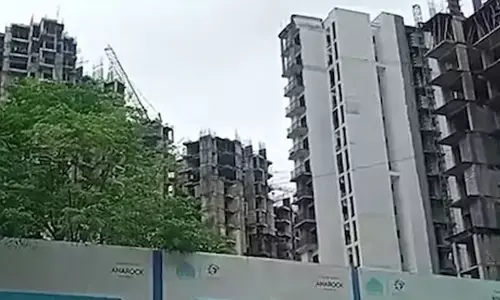 ನಿರ್ಮಾಣ ಹಂತದಲ್ಲಿರುವ ಕಟ್ಟಡದಲ್ಲಿನ ಲಿಫ್ಟ್ ಕುಸಿತ; 4 ಮಂದಿ ಮೃತ್ಯು