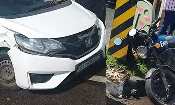 ಮುಲ್ಕಿ: ಬೈಕ್‌ಗೆ ಕಾರು ಢಿಕ್ಕಿ; ಯುವತಿ ಮೃತ್ಯು