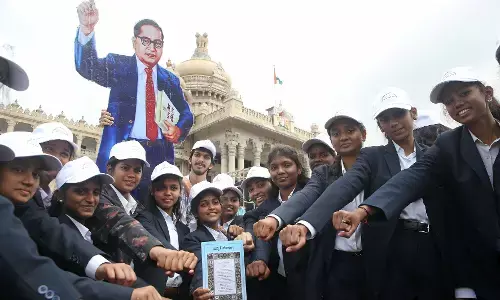 PHOTOS | ರಾಜ್ಯಾದ್ಯಂತ ‘ಸಂವಿಧಾನ ಪೀಠಿಕೆ ಓದು’