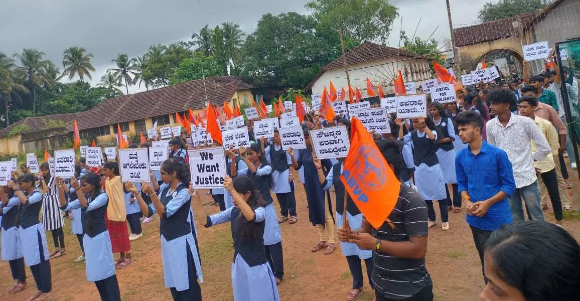 ಸೌಜನ್ಯ ಪ್ರಕರಣ: ಹೈಕೋರ್ಟ್‌ಗೆ ಮೇಲ್ಮನವಿ ಸಲ್ಲಿಸಲು ಎಬಿವಿಪಿ ಆಗ್ರಹ