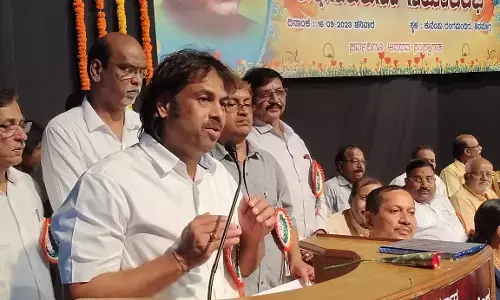 ಕಾಗೋಡು ತಿಮ್ಮಪ್ಪ ಅವರಿಂದಲೇ ನಾನು ಹೋರಾಟ ಕಲಿತೆ: ಸಚಿವ ಮಧು ಬಂಗಾರಪ್ಪ