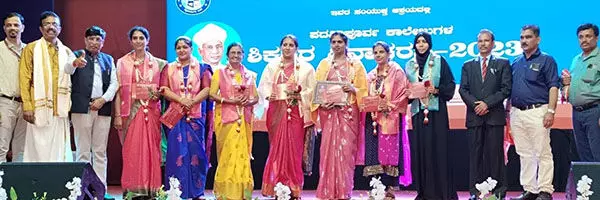 ಪಿಯುಸಿಯಲ್ಲಿ ಶೇ.100 ಫಲಿತಾಂಶ: ಕೃಷ್ಣಾಪುರ ಅಲ್ ಬದ್ರಿಯಾ ಕಾಲೇಜು ಶಿಕ್ಷಕರಿಗೆ ಸನ್ಮಾನ