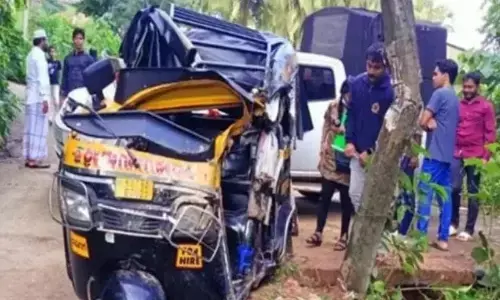 ಬಜ್ಪೆ: ವಿದ್ಯುತ್‌ ಕಂಬಕ್ಕೆ ಆಟೋ ರಿಕ್ಷಾ ಢಿಕ್ಕಿ ಹೊಡೆದು ಯುವತಿ ಮೃತ್ಯು