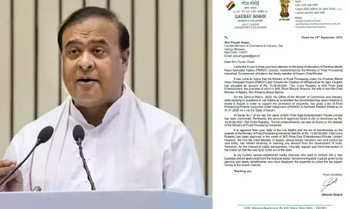 ಅಸ್ಸಾಂ ಸಿಎಂ ಪತ್ನಿಗೆ ಸರ್ಕಾರದ ಸಬ್ಸಿಡಿ ಆರೋಪ: ಮಧ್ಯಸ್ಥಿಕೆ ವಹಿಸಲು ಕೇಂದ್ರ ಸಚಿವರ ಮೇಲೆ ಒತ್ತಡ