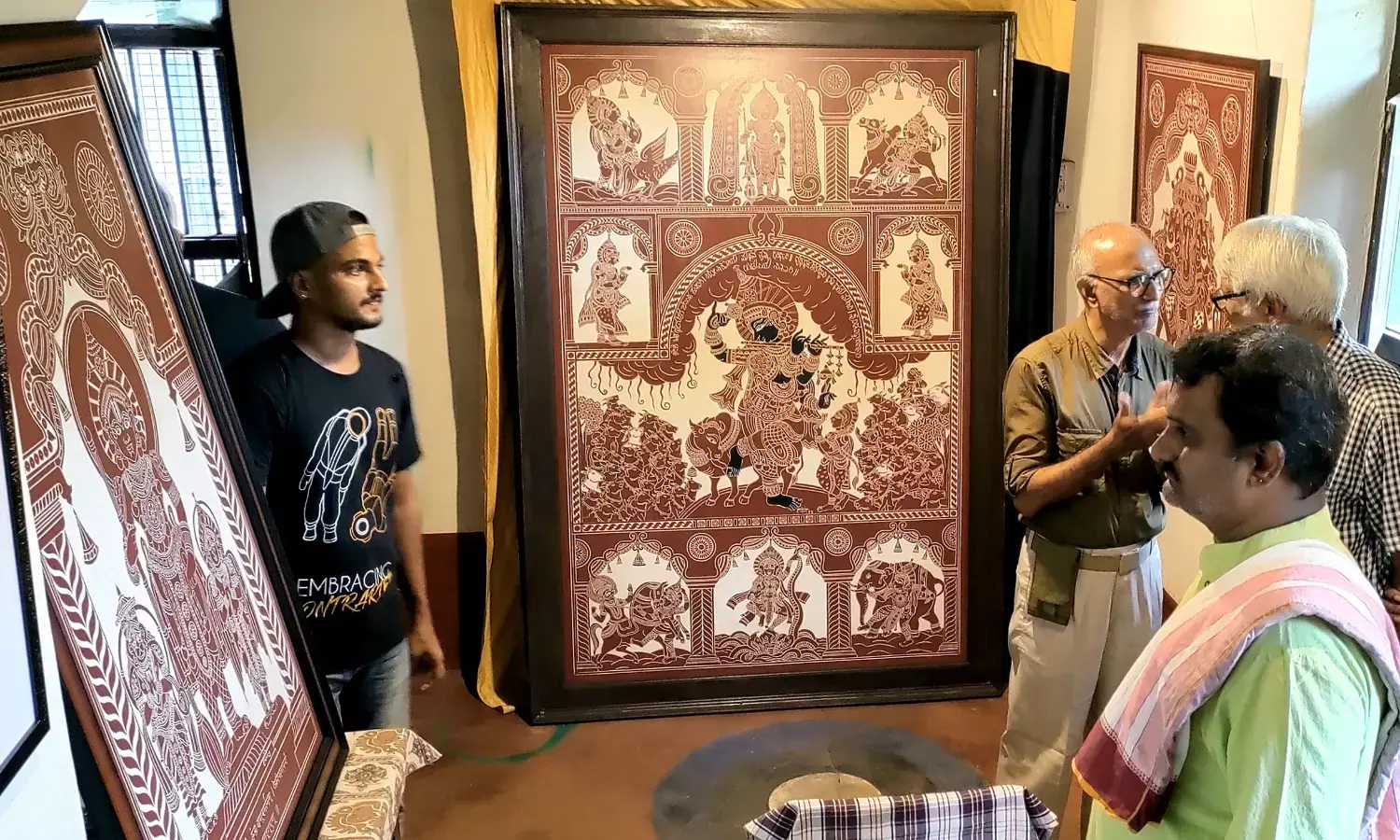ಉಡುಪಿ: ‘ಮಾರುತ ಪ್ರಿಯ’ ವರ್ಣ ಚಿತ್ರಕಲಾ ಪ್ರದರ್ಶನ