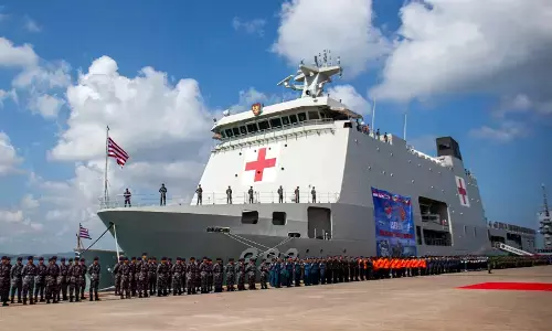 ದಕ್ಷಿಣ ಚೀನಾ ಸಮುದ್ರದಲ್ಲಿ ಆಗ್ನೇಯ ಏಶ್ಯಾ ರಾಷ್ಟ್ರಗಳ ಜಂಟಿ ಸಮರಾಭ್ಯಾಸ