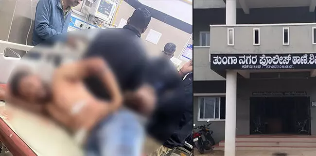 ಶಿವಮೊಗ್ಗ | ಎರಡು ಗುಂಪುಗಳ ನಡುವೆ ಗಲಾಟೆ: ಐವರಿಗೆ ಚಾಕು ಇರಿತ ಶಿವಮೊಗ್ಗ | ಎರಡು ಗುಂಪುಗಳ ನಡುವೆ ಗಲಾಟೆ: ಐವರಿಗೆ ಚಾಕು ಇರಿತ