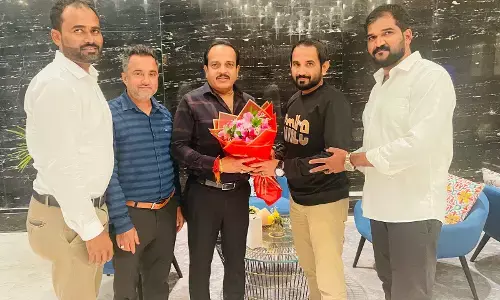 ದುಬೈಗೆ ಆಗಮಿಸಿದ ಪುತ್ತೂರು ಶಾಸಕ ಅಶೋಕ್ ರೈ ಅವರನ್ನು ಭೇಟಿಯಾದ ಇಂಡಿಯನ್ ಓವರ್ ಸೀಸ್ ಕಾಂಗ್ರೆಸ್ ಯುಎಇ ಘಟಕ