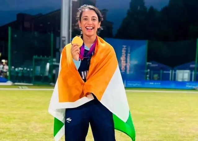 “ನನ್ನ ಕಣ್ಣುಗಳು ತುಂಬಿ ಬಂದವು”: ಏಶ್ಯನ್ ಗೇಮ್ಸ್ ನಲ್ಲಿ ಚಿನ್ನದ ಪದಕ ಜಯಿಸಿದ ಸ್ಮೃತಿ ಮಂದಾನ ಭಾವುಕ ಮಾತು