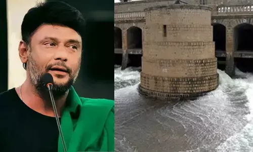 ಕಾವೇರಿ ವಿಚಾರದಲ್ಲಿ ನಿಮ್ಮ ಕಣ್ಣಿಗೆ ನಾವು 4 ಮಂದಿ ಮಾತ್ರ ಕಾಣೋದಾ?: ನಟ ದರ್ಶನ್