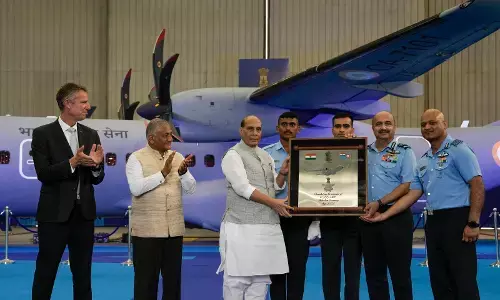 ಐಎಎಫ್ ಗೆ ಮೊದಲ ಸಿ-295 ಸಾಗಾಟ ವಿಮಾನ ಸೇರ್ಪಡೆ