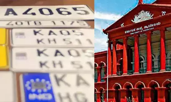 HSRP ನಂಬರ್ ಪ್ಲೇಟ್ ಕಡ್ಡಾಯ ಅಳವಡಿಕೆಗೆ ತಡೆ ನೀಡಲು ಹೈಕೋರ್ಟ್ ನಿರಾಕರಣೆ