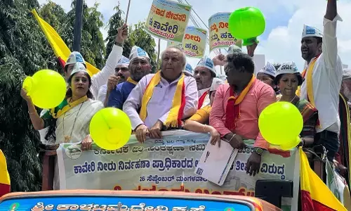 ಬೆಂಗಳೂರಿನಲ್ಲಿ ಕಾವೇರಿ ಹೋರಾಟದ ಕಿಚ್ಚು: ಪ್ರತಿಭಟನಾಕಾರರ ಬಂಧನಕ್ಕೆ ಮುಖ್ಯಮಂತ್ರಿ ಚಂದ್ರು ಕಿಡಿ