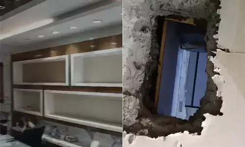 ದಿಲ್ಲಿಯಲ್ಲೊಂದು ಮಹಾ ಲೂಟಿ: ನಾಲ್ಕಂತಸ್ತಿನ ಕಟ್ಟಡದ ತಾರಸಿಗೆ ಕನ್ನ ಕೊರೆದು 25 ಕೋ.ರೂ.ಗಳ ಆಭರಣ ದೋಚಿದರು