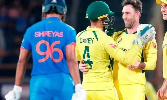 ಮೂರನೆ ಏಕದಿನ ಪಂದ್ಯ: ಭಾರತ ವಿರುದ್ಧ ಆಸ್ಟ್ರೇಲಿಯಕ್ಕೆ 66 ರನ್ ಗೆಲುವು