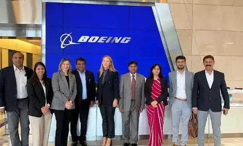 ರಾಜ್ಯದಲ್ಲಿ ಪೈಲಟ್ ತರಬೇತಿ ಸಂಸ್ಥೆ ಸ್ಥಾಪಿಸಲು ಬೋಯಿಂಗ್ ಕಂಪೆನಿಗೆ ಎಂ.ಬಿ. ಪಾಟೀಲ್ ಆಹ್ವಾನ