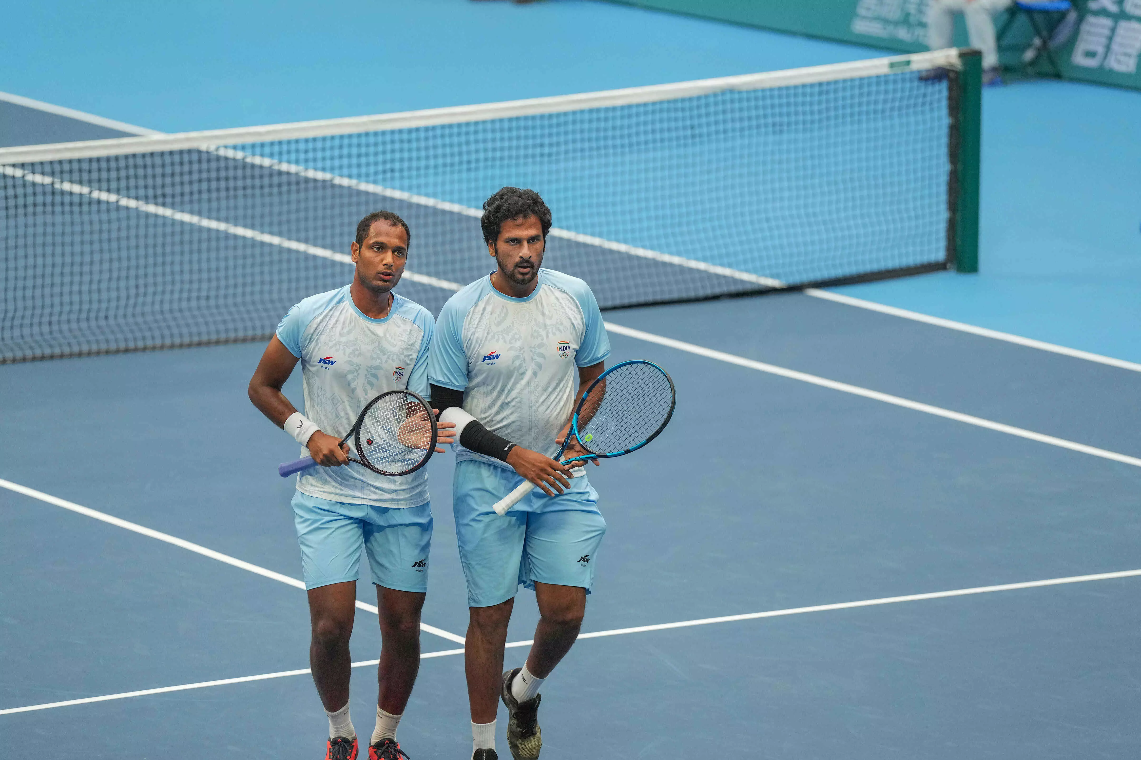 ಏಶ್ಯನ್ ಗೇಮ್ಸ್| ಟೆನಿಸ್: ರಾಮ್ಕುಮಾರ್-ಸಾಕೇತ್ ಜೋಡಿ ಫೈನಲ್ಗೆ ಏಶ್ಯನ್ ಗೇಮ್ಸ್| ಟೆನಿಸ್: ರಾಮ್ಕುಮಾರ್-ಸಾಕೇತ್ ಜೋಡಿ ಫೈನಲ್ಗೆ