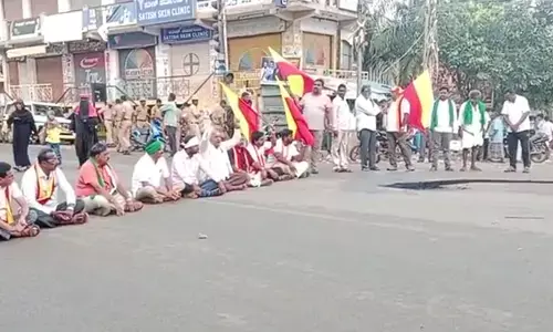 ಕಾವೇರಿ ನೀರು ವಿಚಾರ: ತಮಿಳುನಾಡು ಗಡಿ ತಾಲೂಕು ಕೆಜಿಎಫ್ ನಲ್ಲಿ ಕರ್ನಾಟಕ ಬಂದ್ ಗೆ ಉತ್ತಮ ಪ್ರತಿಕ್ರಿಯೆ