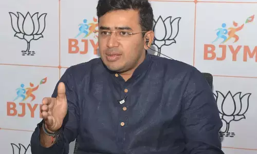 ಕಾವೇರಿ ನೀರಿನ ವಿಚಾರದಲ್ಲಿ ಮೋದಿ ಸರಕಾರ ಕರ್ನಾಟಕದ ಜೊತೆಗಿದೆ: ಸಂಸದ ತೇಜಸ್ವಿ ಸೂರ್ಯ