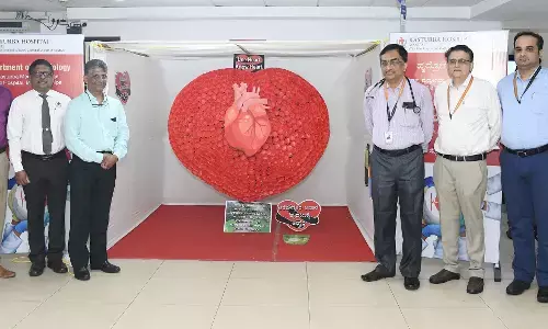 ಮಣಿಪಾಲ: ಹೃದಯ ಆರೋಗ್ಯ ಜಾಗೃತಿ ಕಲಾ ಶಿಲ್ಪ ಅನಾವರಣ