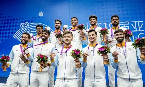 ಪದಕ ಕೊಳ್ಳೆ ಹೊಡೆದ ಅತ್ಲೀಟ್ ಗಳು: ಸಾಬ್ಳೆ , ತಜಿಂದರ್ಪಾಲ್ ಗೆ ಚಿನ್ನ