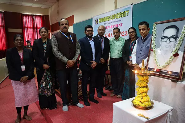 ಶ್ರೀನಿವಾಸ ವಿಶ್ವವಿದ್ಯಾಲಯದಲ್ಲಿ ರಾಷ್ಟ್ರೀಯ ಸಮ್ಮೇಳನ ಮನೆಗ್ಮಾ - 2023