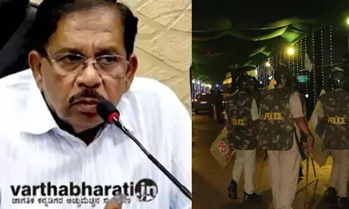 ಶಿವಮೊಗ್ಗ ಘಟನೆ |  ಮೆರವಣಿಗೆ ವೇಳೆ ಕತ್ತಿ ಬಳಕೆ ಬಗ್ಗೆ ಮಾಹಿತಿ ಇಲ್ಲ: ಗೃಹ ಸಚಿವ ಪರಮೇಶ್ವರ್