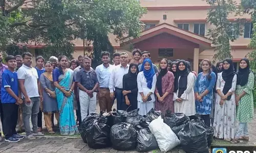 ಗಾಂಧಿ ಜಯಂತಿ ಪ್ರಯುಕ್ತ ಮಂಗಳೂರು ವಿವಿಯಲ್ಲಿ ಸ್ವಚ್ಛತಾ ಕಾರ್ಯಕ್ರಮ