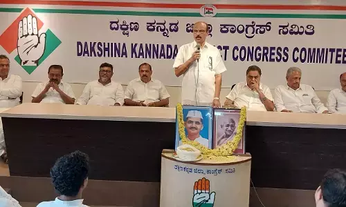 ಮಂಗಳೂರು: ಕಾಂಗ್ರೆಸ್ ಭವನದಲ್ಲಿ ಗಾಂಧಿ ಜಯಂತಿ , ಶಾಸ್ತ್ರಿ ಜನ್ಮ ದಿನಾಚರಣೆ