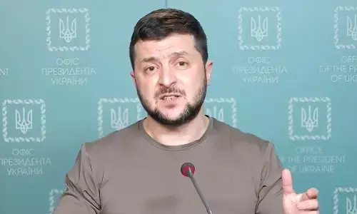 ರಶ್ಯ ವಿರುದ್ಧದ ನಮ್ಮ ಸಂಕಲ್ಪವನ್ನು ಯಾವುದೂ ದುರ್ಬಲಗೊಳಿಸದು: ಝೆಲೆನ್ಸ್ಕಿ